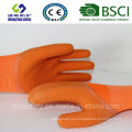 Nylon Latex Protección de trabajo Guantes Guantes de seguridad Guantes de látex